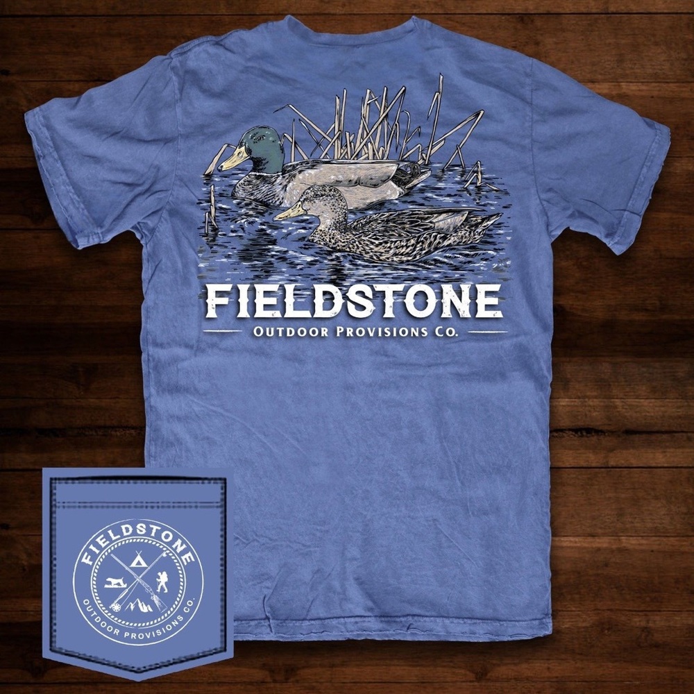 Youth Short Sleeve Fieldstone Tee Duck Pond